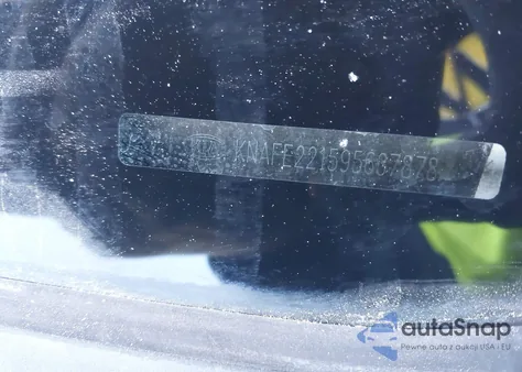 2009 Kia Spectra Ex from USA, damaged, VIN KNAFE221595637878